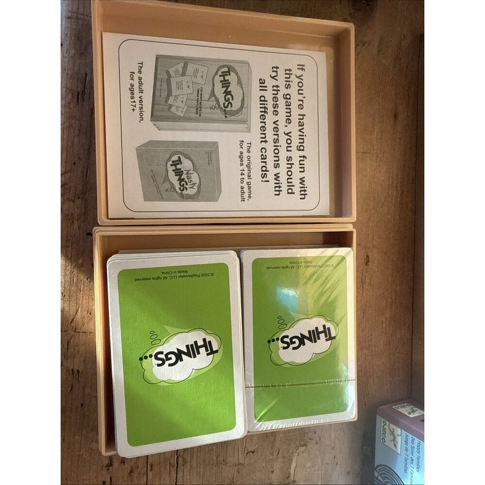 Lot 3 The Game of Things Happy Family Oracle Deck Complete Board Card Games - Picture 7 of 15